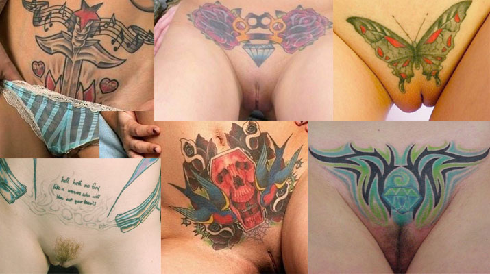 Imágenes XXX de coños con tatuajes